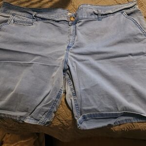 SO Light Blue Jean Shorts